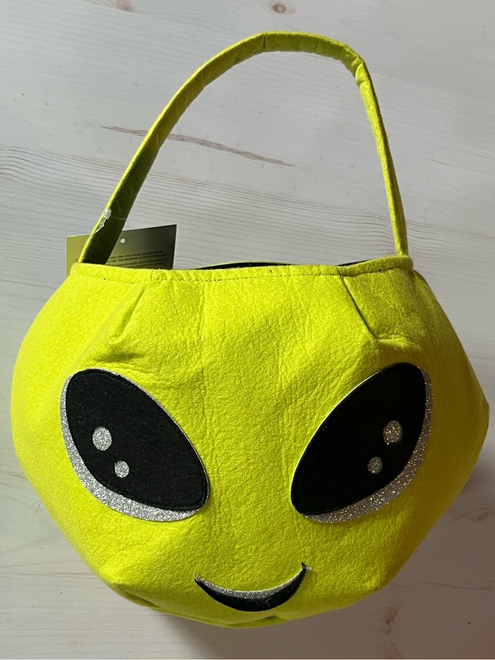 Pottery Barn Alien Felt Kids Trick-or-Treat Bag